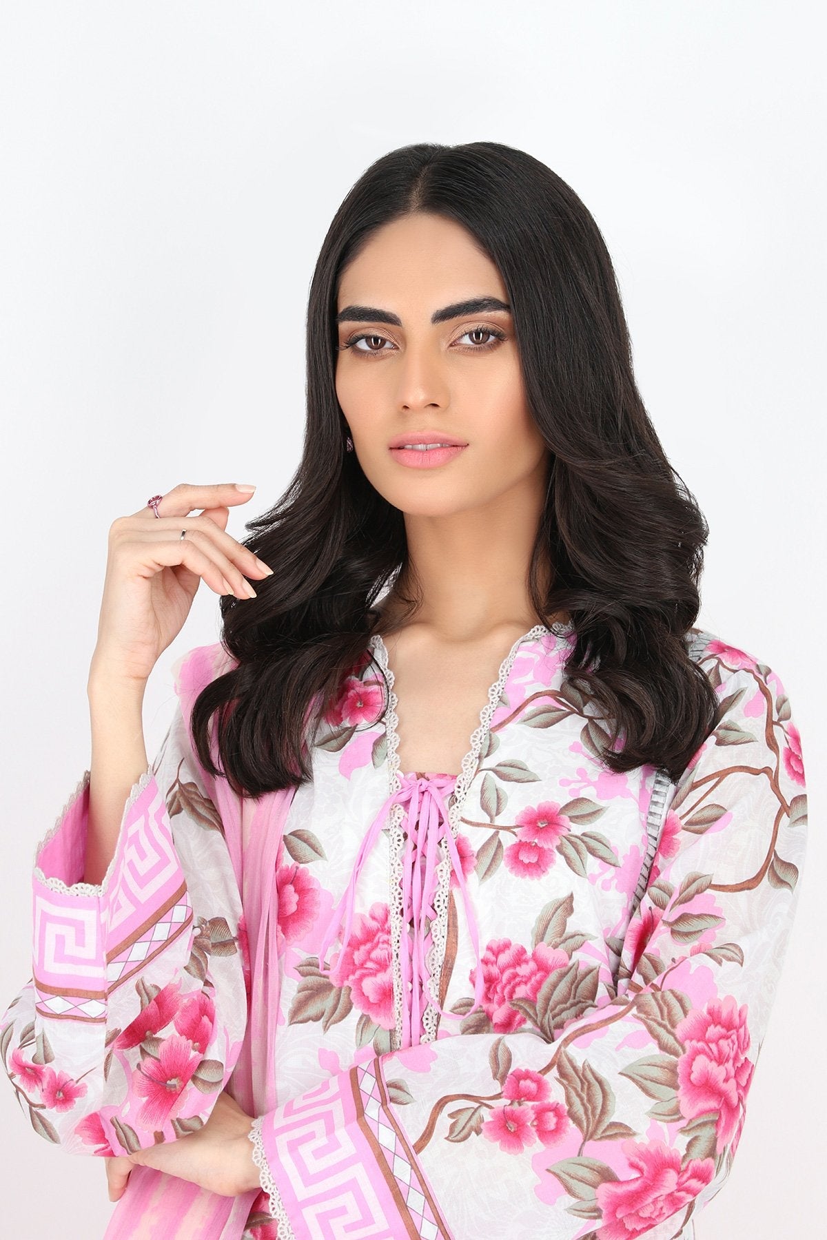 Alkaram - Printed Lawn Shirt