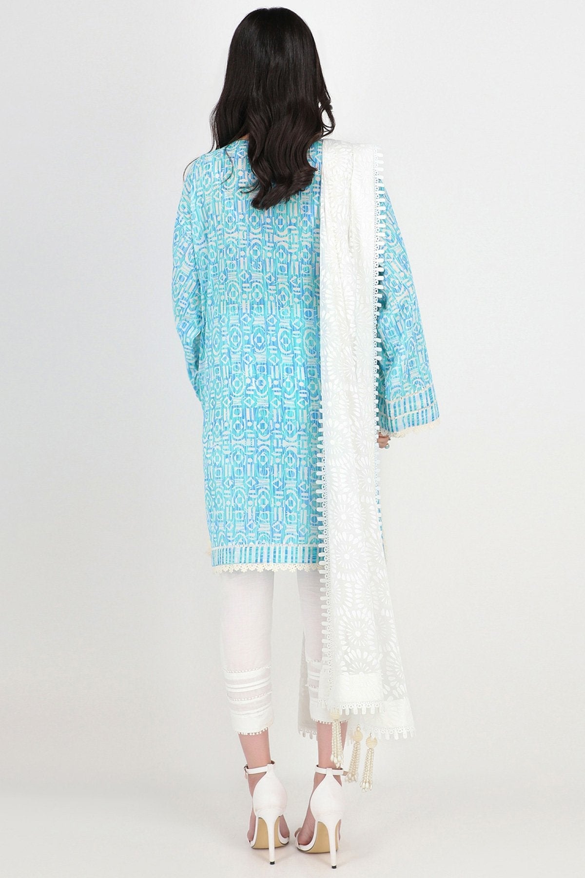 Alkaram - Printed Lawn Shirt