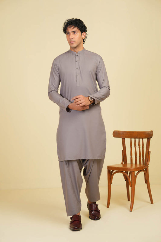 Dyed Blended Shalwar Kameez