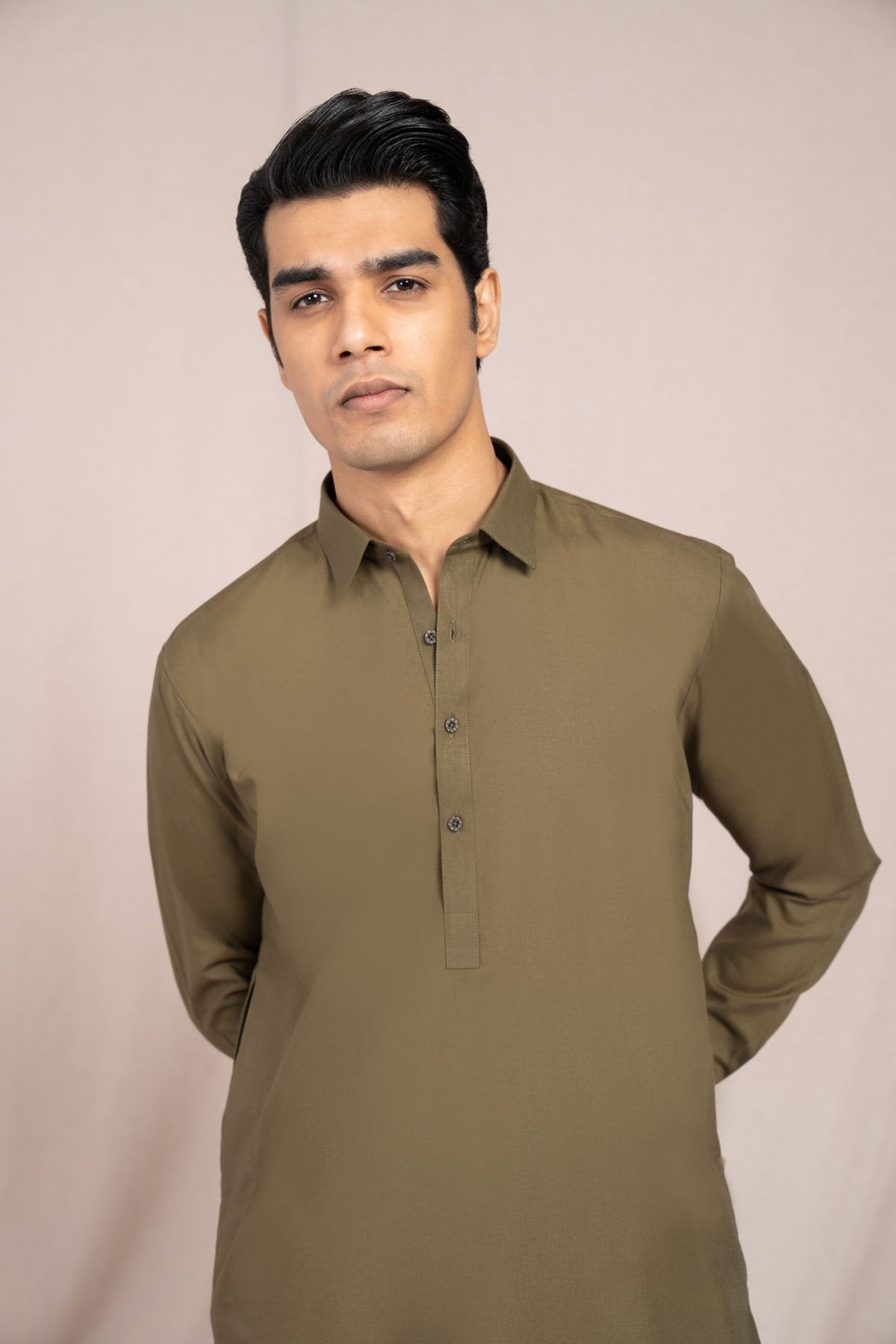 Dyed Blended Shalwar Kameez