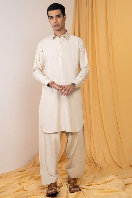 Dyed Karandi Shalwar Kameez