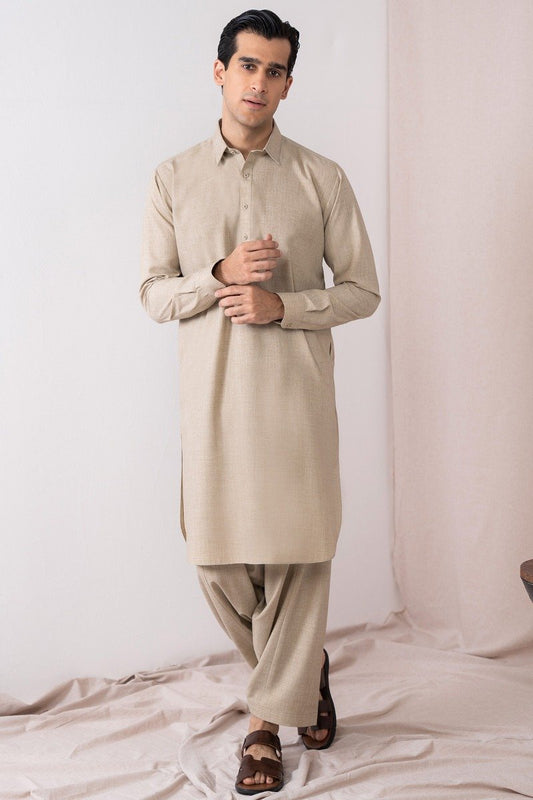 Dyed Blended Shalwar Kameez
