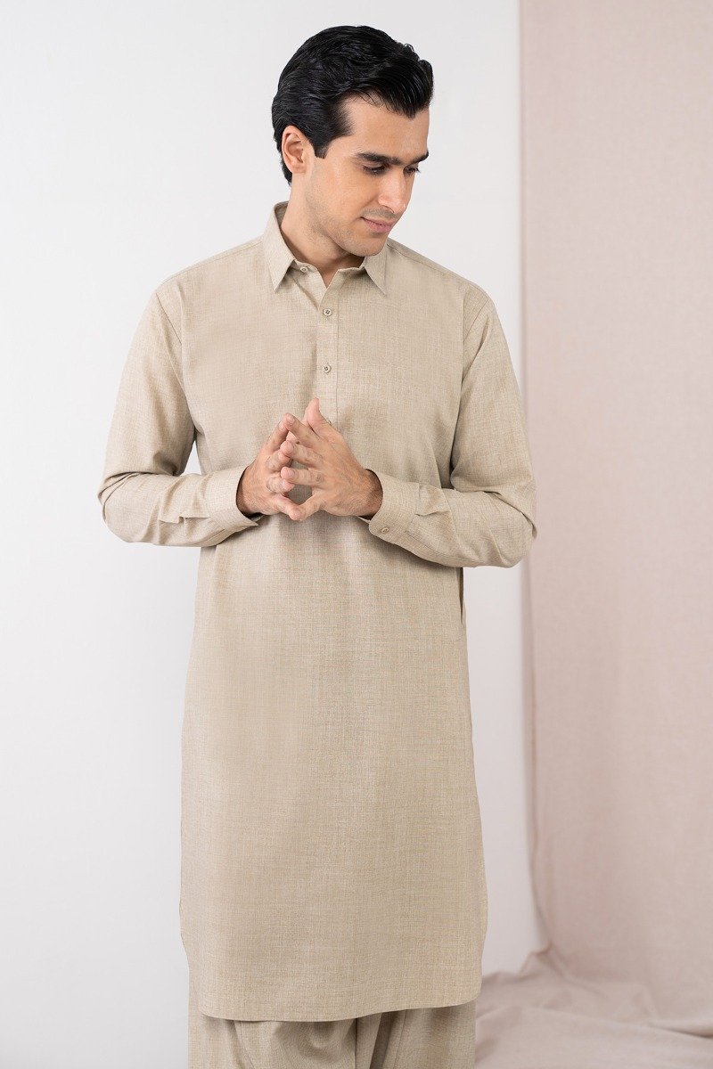 Dyed Blended Shalwar Kameez
