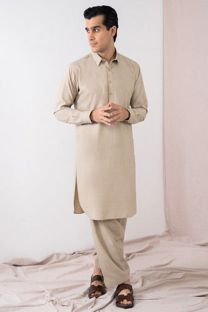 Dyed Blended Shalwar Kameez