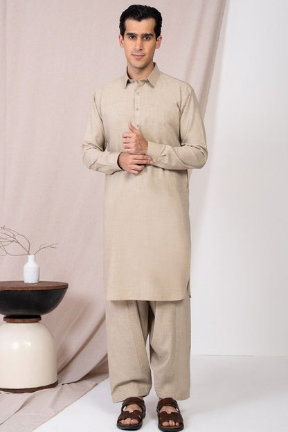 Dyed Blended Shalwar Kameez