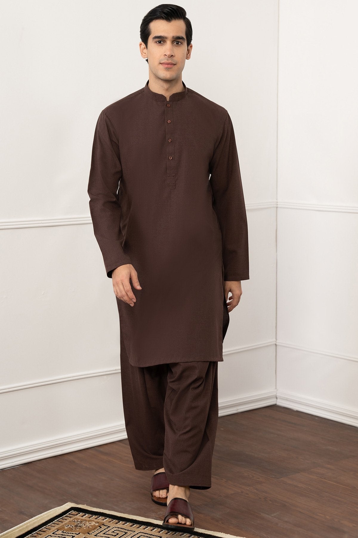 Dyed Blended Shalwar Kameez