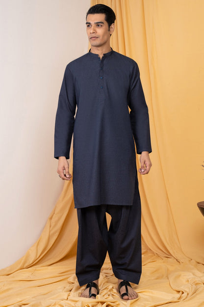 Dyed Karandi Shalwar Kameez
