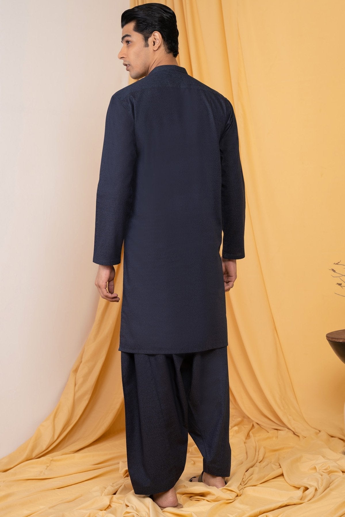 Dyed Karandi Shalwar Kameez