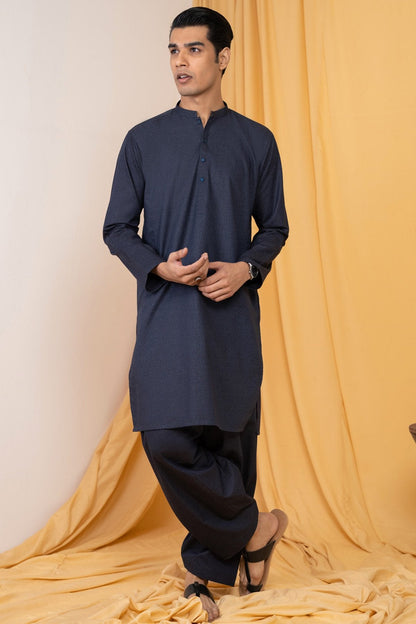 Dyed Karandi Shalwar Kameez