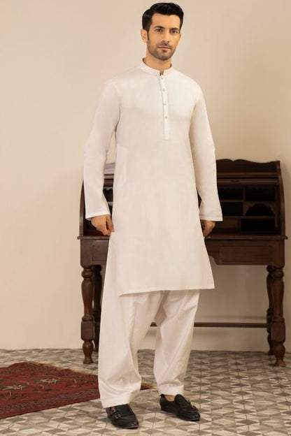 Embroidered Cambric Shalwar Kameez