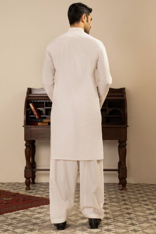 Embroidered Cambric Shalwar Kameez