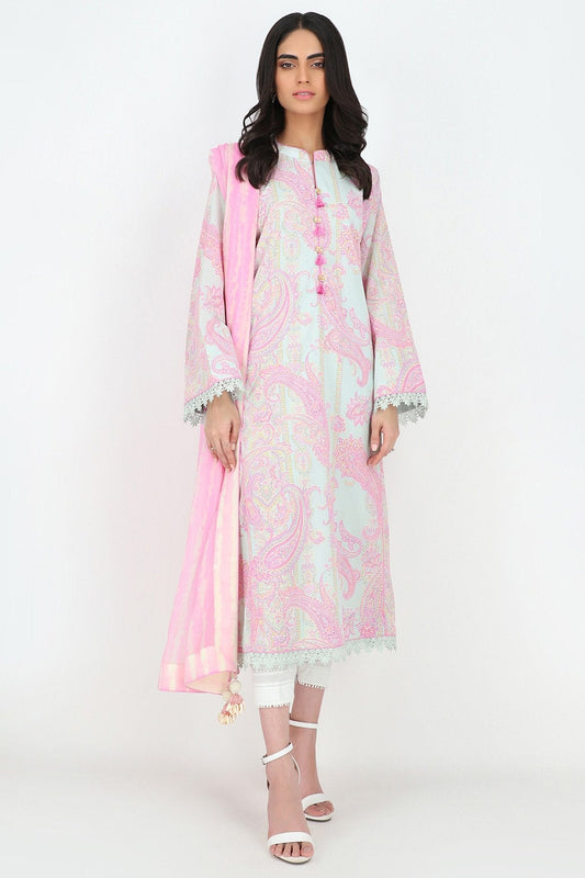 Alkaram - Printed Lawn Shirt