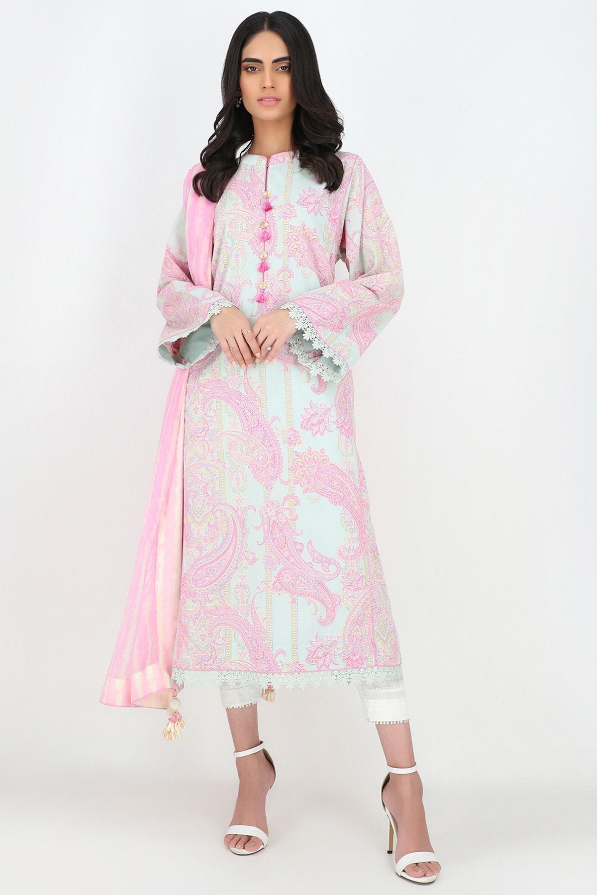 Alkaram - Printed Lawn Shirt
