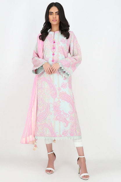 Alkaram - Printed Lawn Shirt