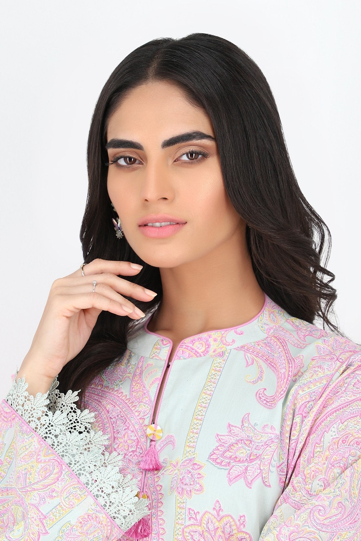 Alkaram - Printed Lawn Shirt