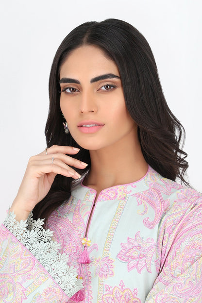 Alkaram - Printed Lawn Shirt