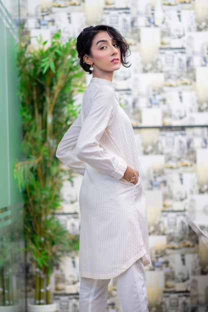 Eraj Hussain - Tuesday Workaholic - White - Stitched
