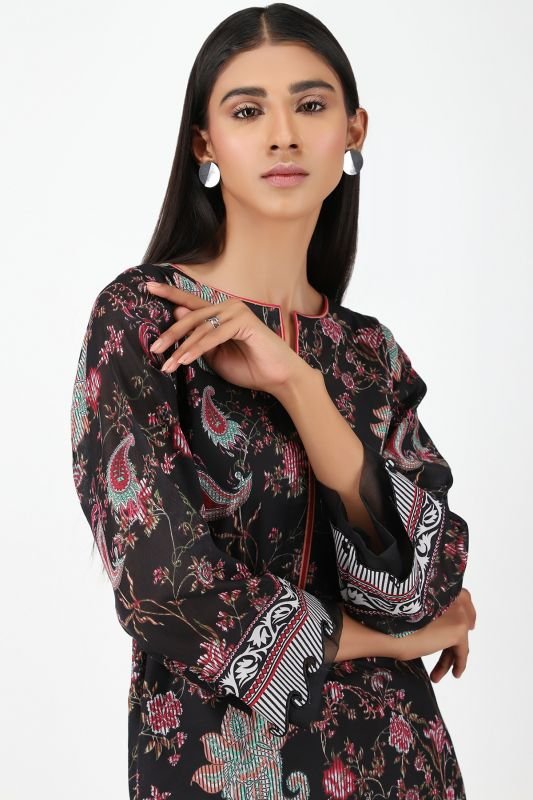 Printed Lawn Kurti
