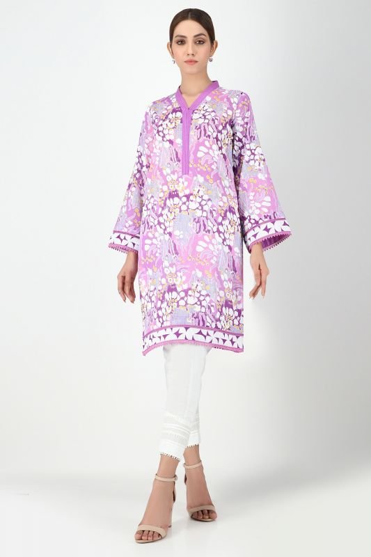 Printed Lawn Kurti