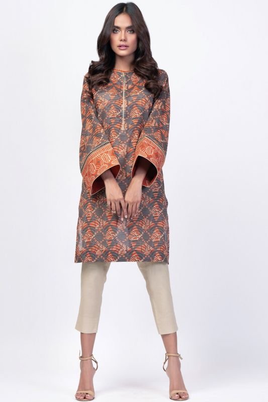 Printed Lawn Kurti