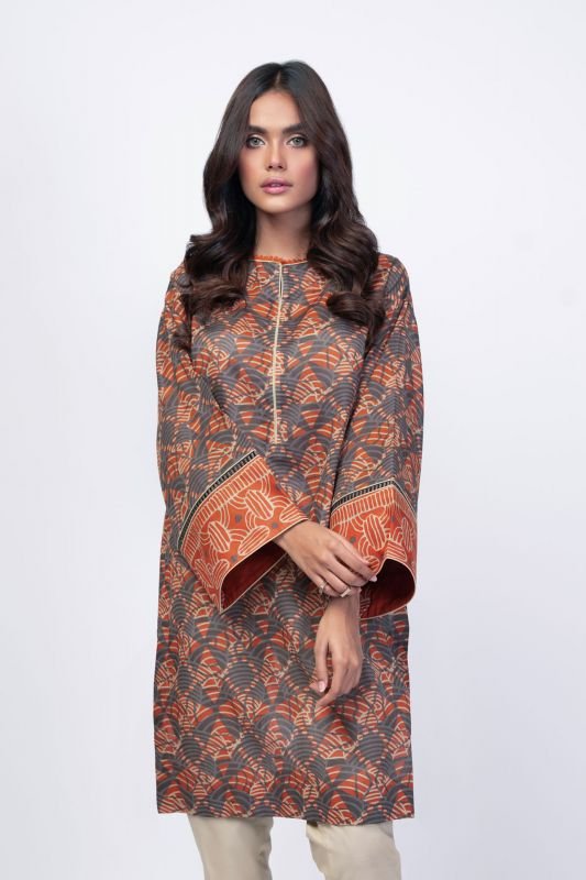 Printed Lawn Kurti