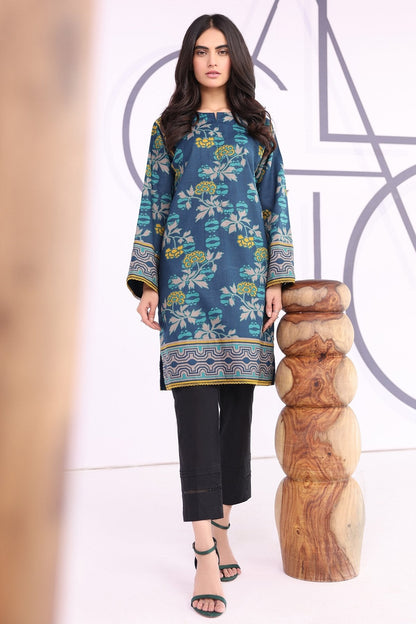 Printed Khaddar Kurti