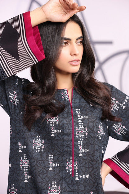 Alkaram - Printed Khaddar Kurti