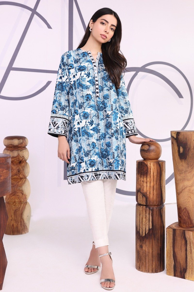 Printed Khaddar Kurti