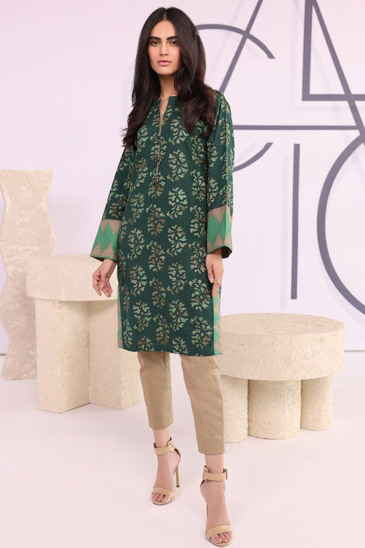 Printed Khaddar Kurti