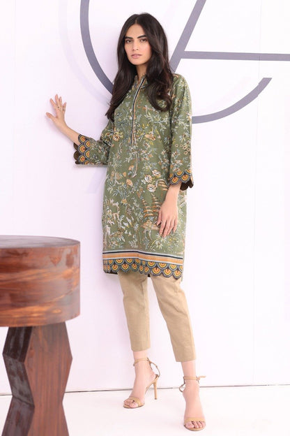 Alkaram - Printed Khaddar Kurti
