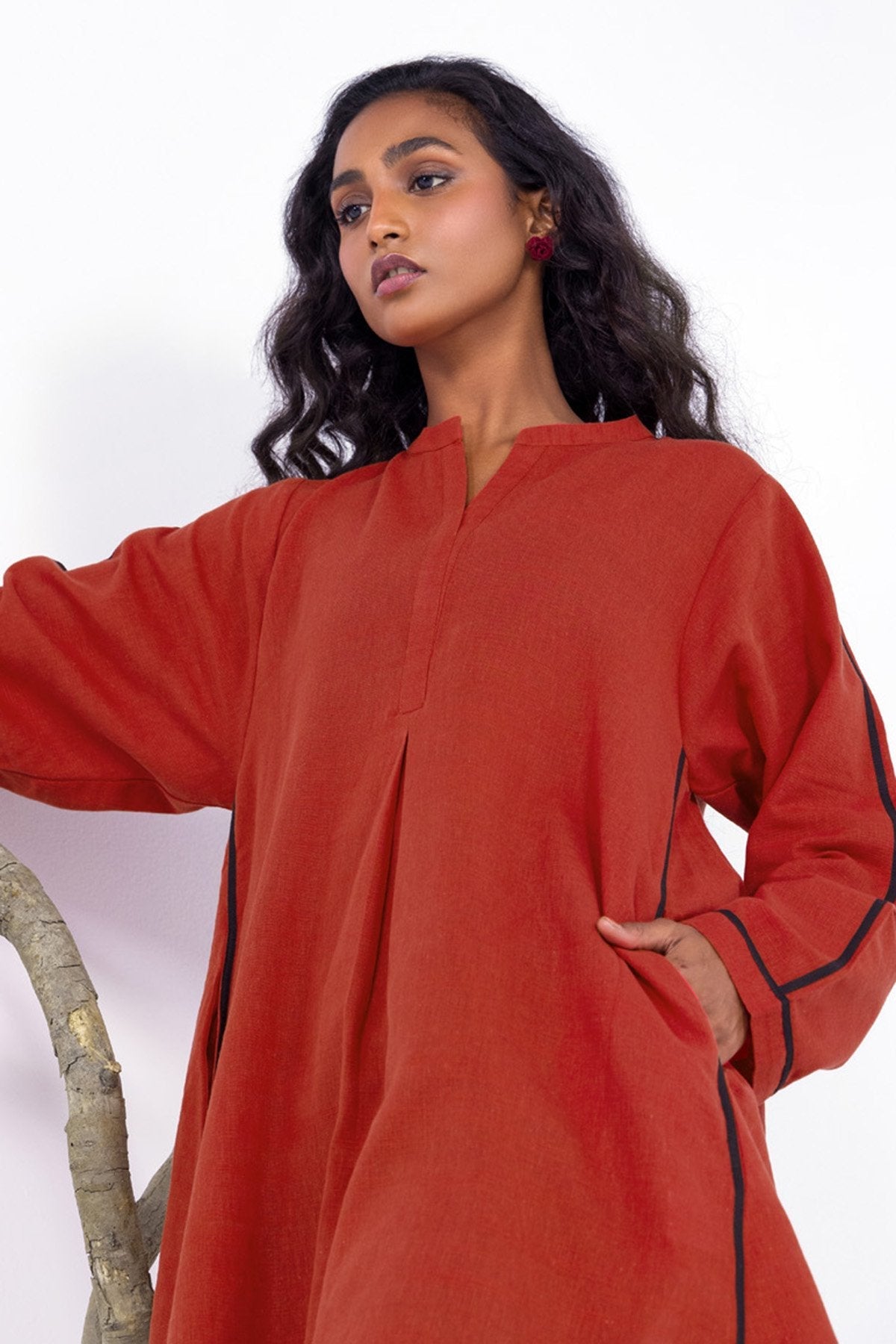 Dyed Khaddar Kurti