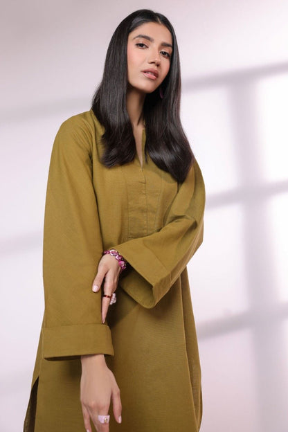 2 Pc Dyed Khaddar Outfit