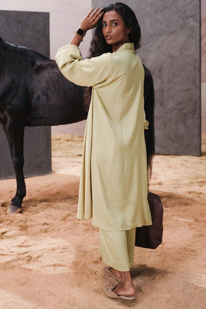 2 Pc Dyed Viscose Outfit