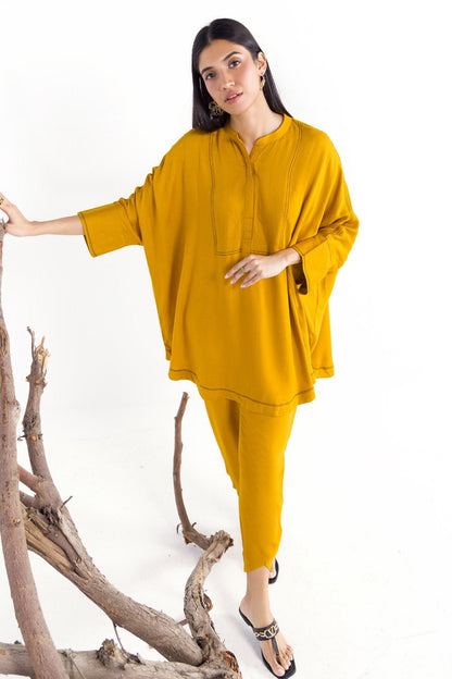 2 Pc Dyed Viscose Outfit