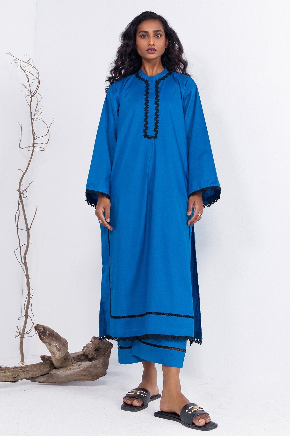 2 Pc Dyed Cambric Outfit