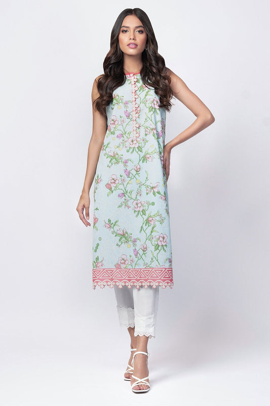 Alkaram - 1 Pc Printed Lawn Shirt