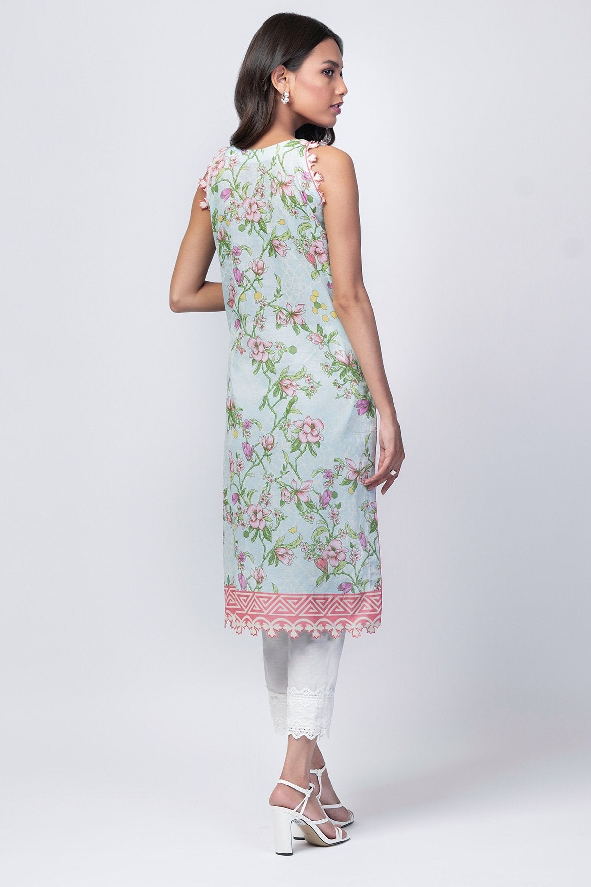 Alkaram - 1 Pc Printed Lawn Shirt