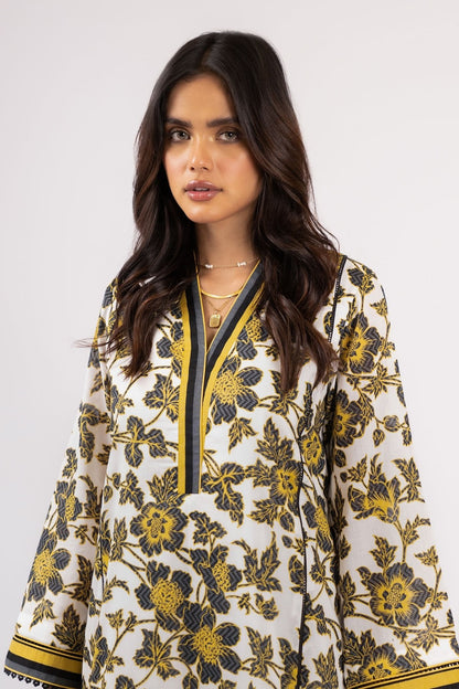Alkaram - 1 Pc Printed Lawn Shirt