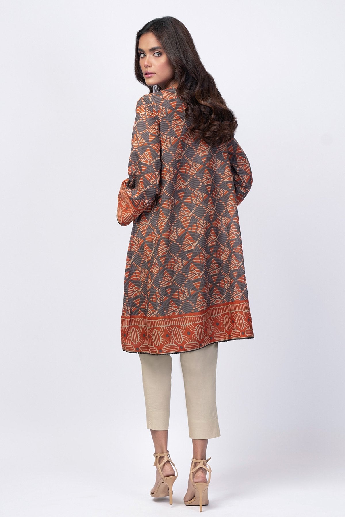 Alkaram - 1 Pc Printed Lawn Shirt