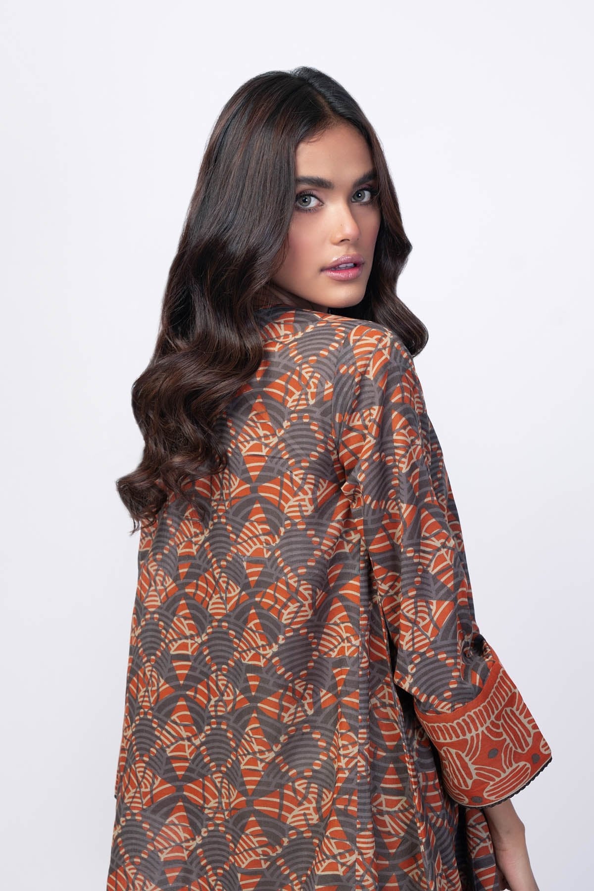 Alkaram - 1 Pc Printed Lawn Shirt