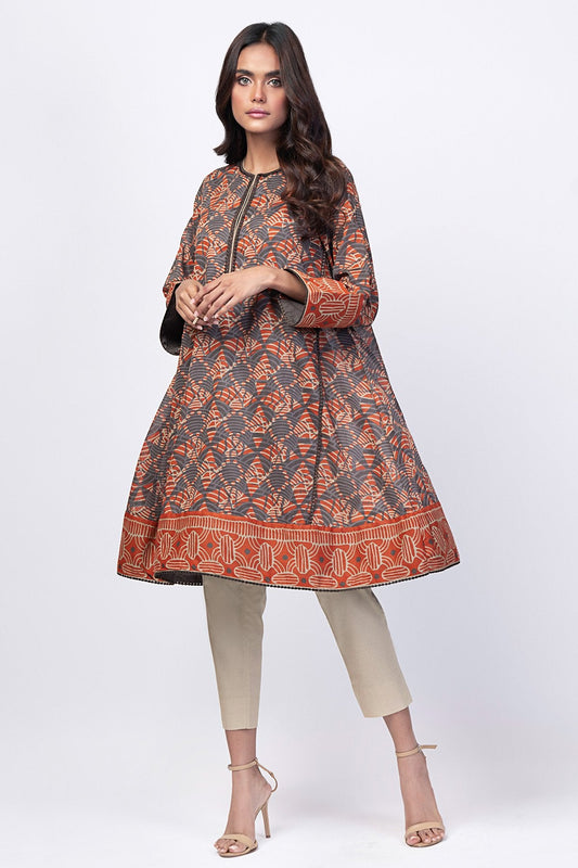 Alkaram - 1 Pc Printed Lawn Shirt