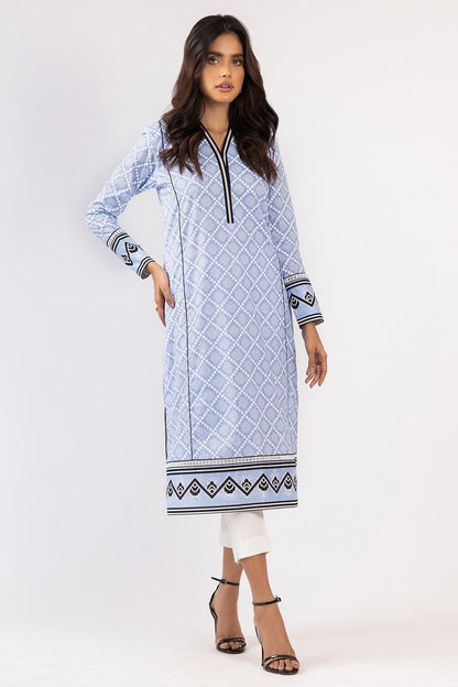 Alkaram - 1 Pc Printed Lawn Shirt