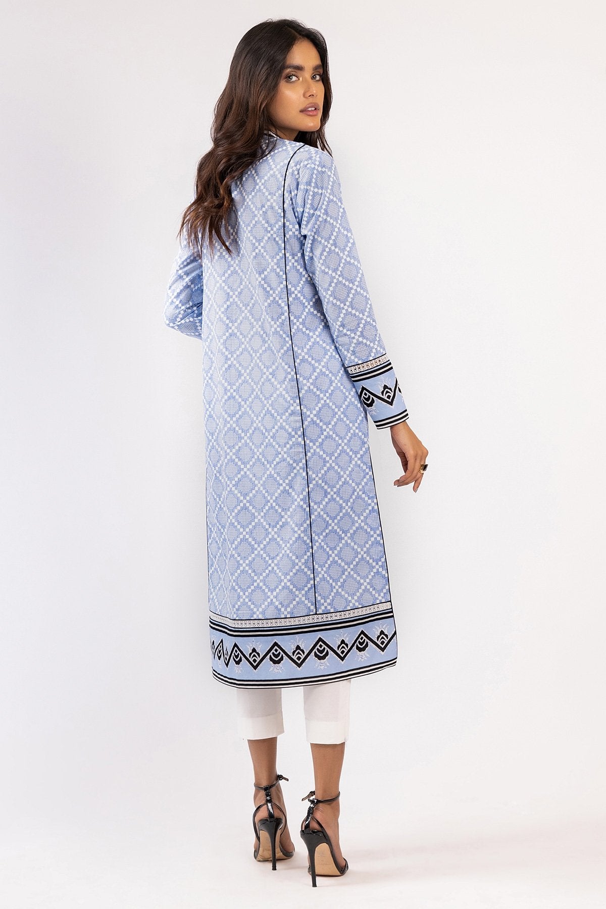 Alkaram - 1 Pc Printed Lawn Shirt