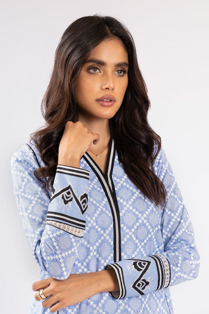 Alkaram - 1 Pc Printed Lawn Shirt