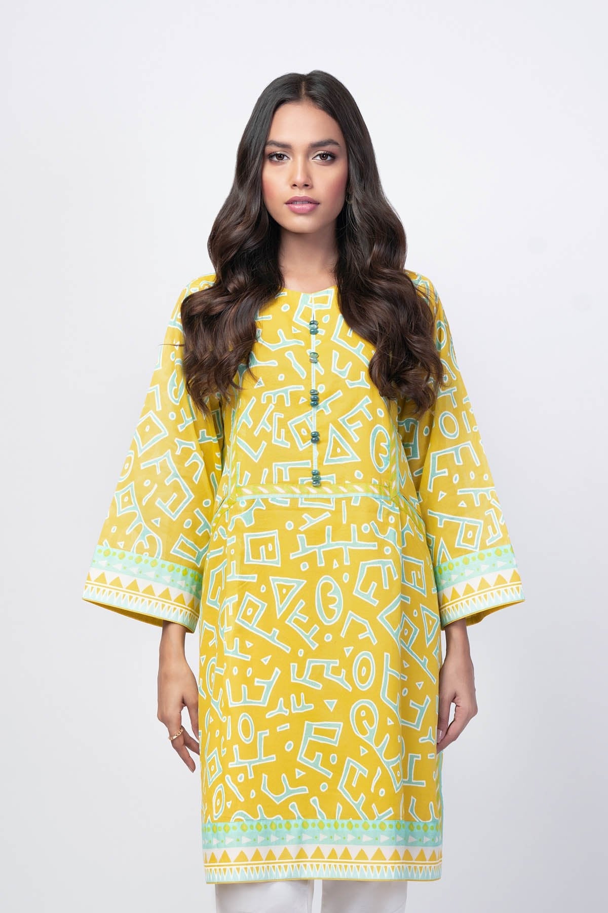 Alkaram - 1 Pc Printed Lawn Shirt