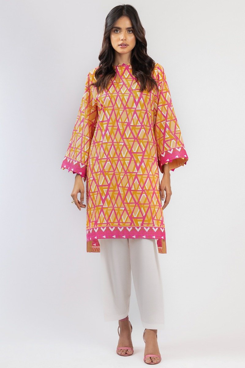 Alkaram - 1 Pc Printed Lawn Shirt