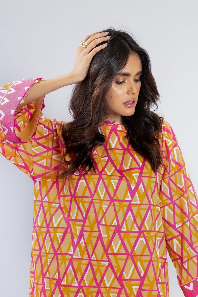 Alkaram - 1 Pc Printed Lawn Shirt