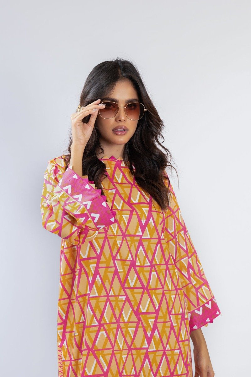 Alkaram - 1 Pc Printed Lawn Shirt
