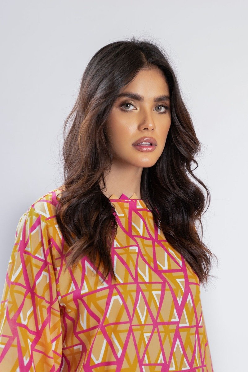 Alkaram - 1 Pc Printed Lawn Shirt