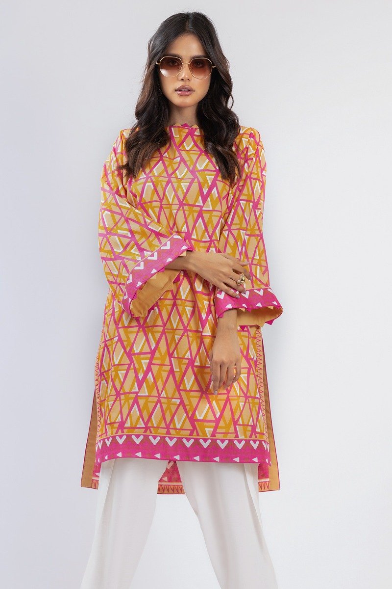 Alkaram - 1 Pc Printed Lawn Shirt